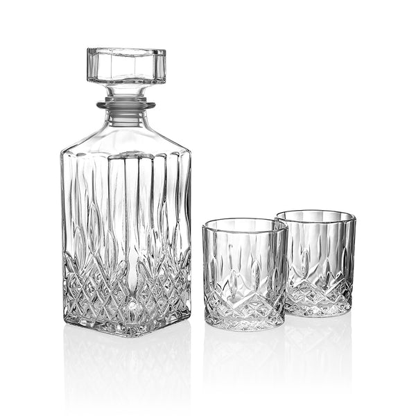 Decanter Set with Patterned - Punchprint Photo Engraving
