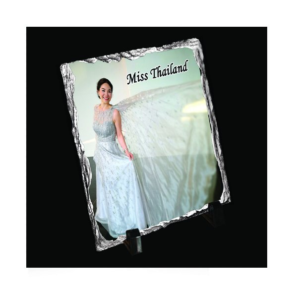 Rock Photo Square Shape - Punchprint Photo Engraving