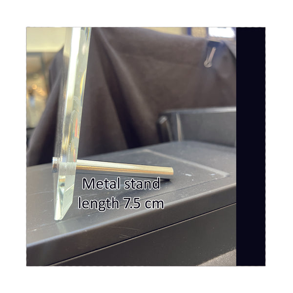 2D Photo frame with metal stand - Punchprint Photo Engraving
