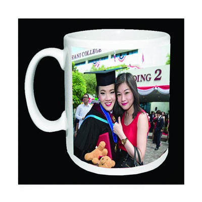 Personalised Ceramic Coffee Mug with Photo - Punchprint Photo Engraving