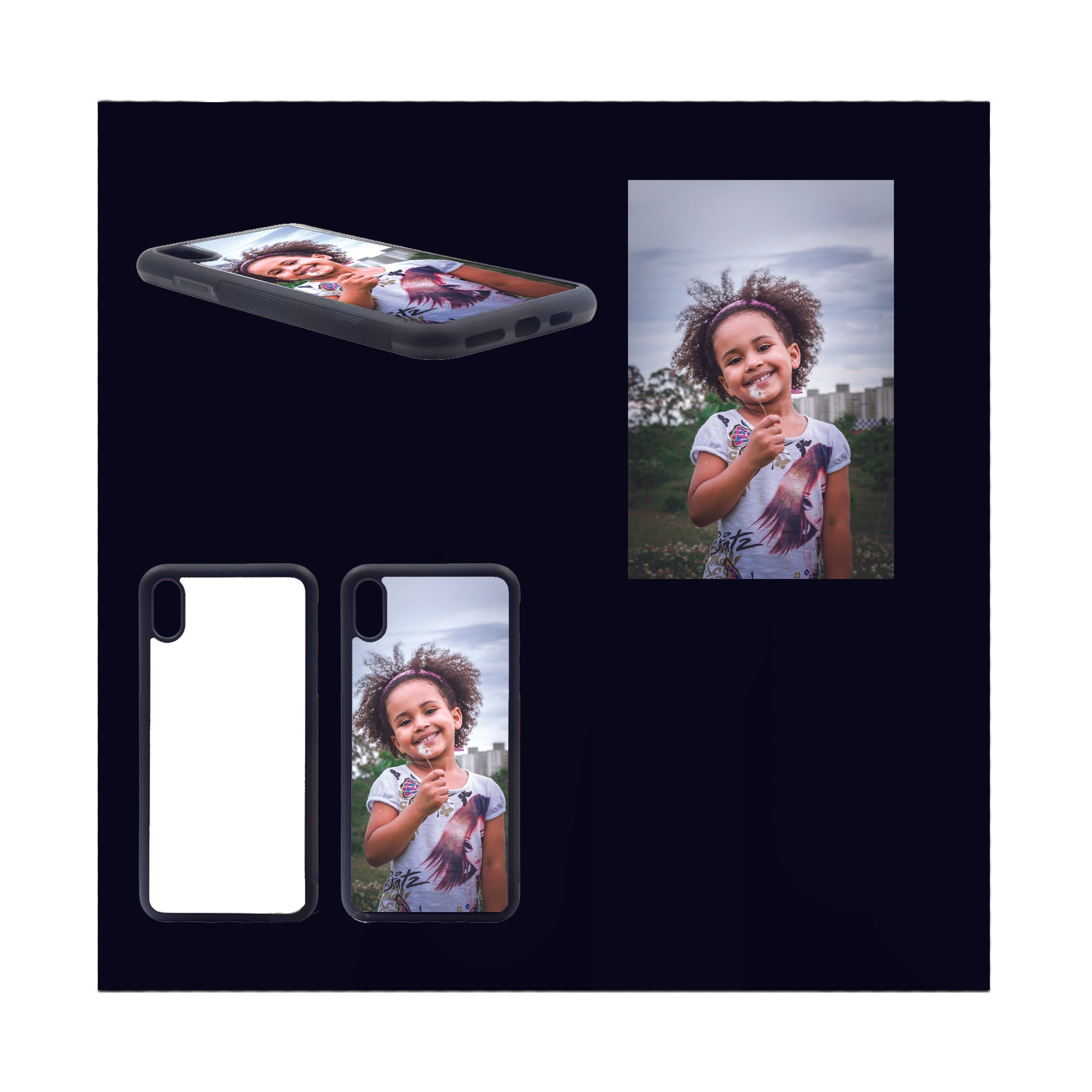 Shutterfly Slim Personalized Phone Case Custom Four Photo Collage